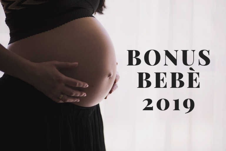 bonus bebè 2019