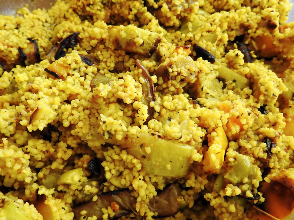 cous cous con verdure per bambini