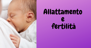 allattamento e fertilità