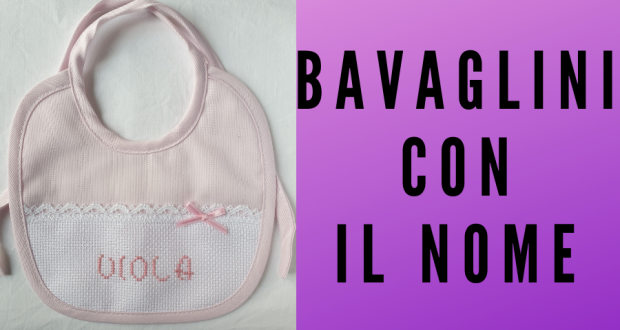 Come fare bavaglini a punto croce