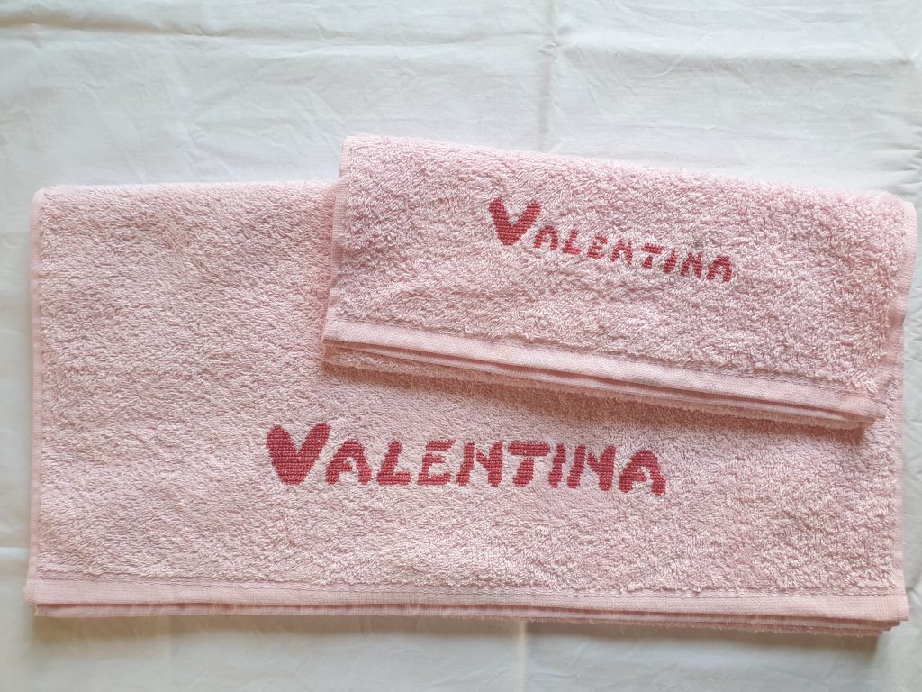 come personalizzare un asciugamano