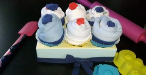 Cup cake con body e calzini
