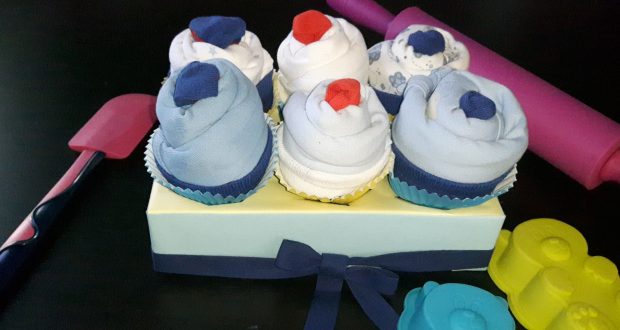 Cup cake con body e calzini