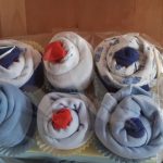 Cup cake con body e calzini