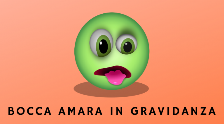 bocca amara in gravidanza