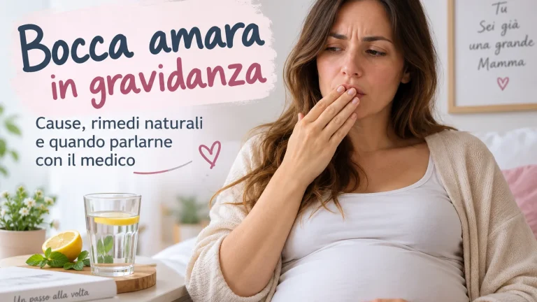 bocca amara in gravidanza