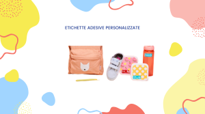 etichette adesive personalizzate