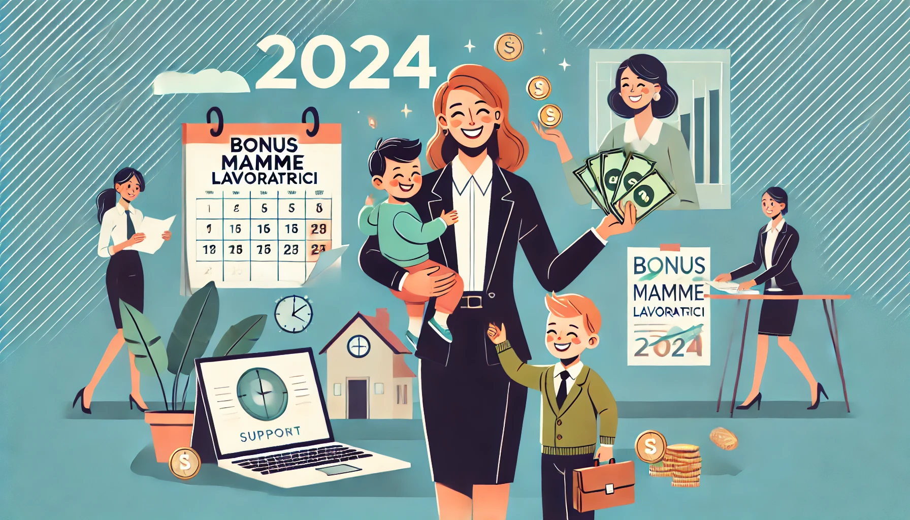 bonus mamme lavoratrici 2024