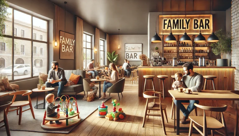 family bar in Italia