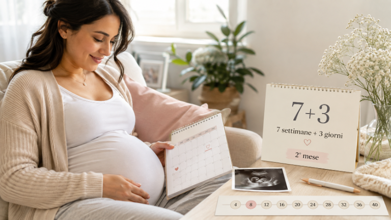Settimane di gravidanza: come leggere 7+3 e convertirle in mesi