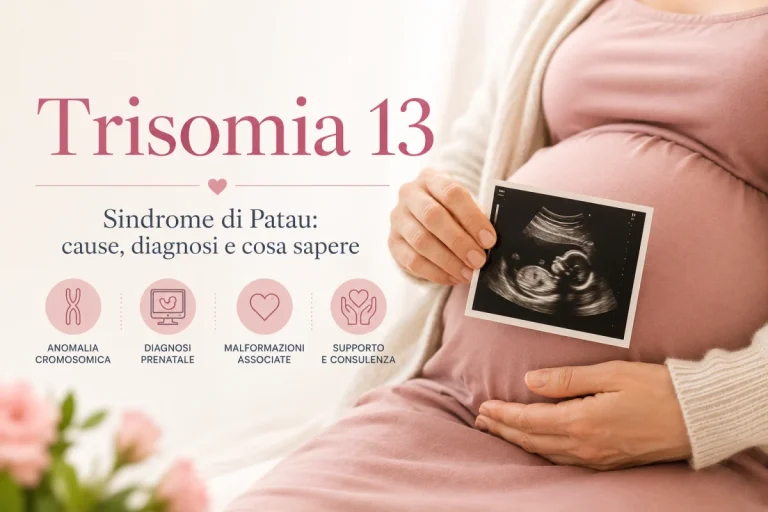 trisomia 13 o sindrome di pateau